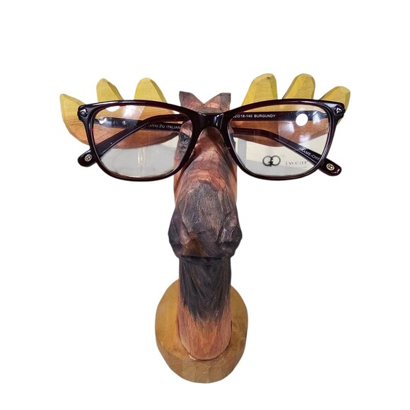 GIANNI PO WOMEN'S EYEGLASSES GP 1656 52-18 140 BURGUNDY NWT DEMO LENSES - Picture 2 of 14